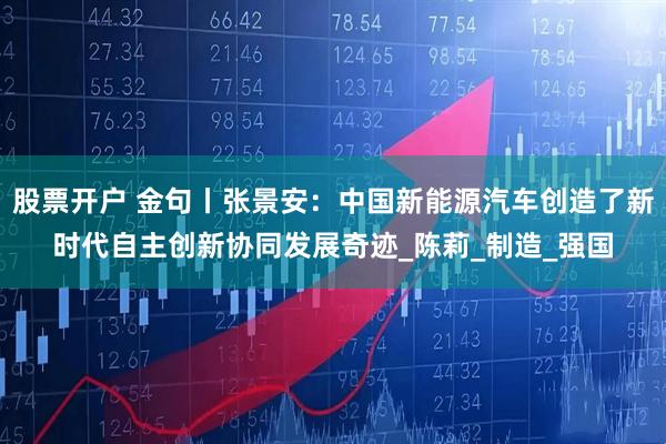股票开户 金句丨张景安：中国新能源汽车创造了新时代自主创新协同发展奇迹_陈莉_制造_强国